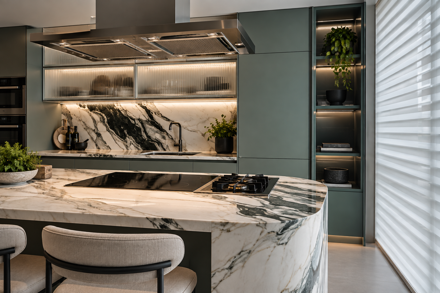 cozin-air-materialidade-cozinha-luxo-pedra-aco-vidro